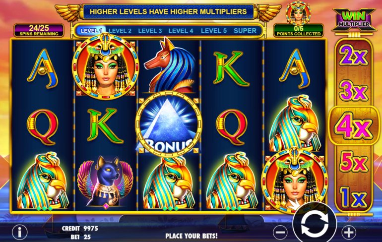Queen of Gold slot machine